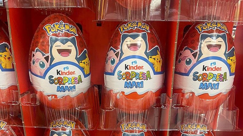 Kinder sorpresa Pokémon