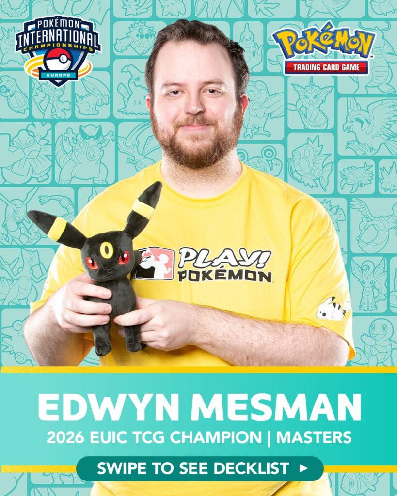Edwyn Mesman Campeón TCG EUIC 2026