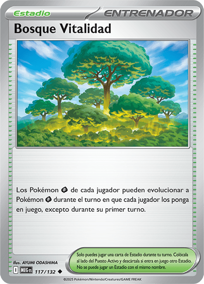 Bosque Vitalidad Megaevolución-Equilibrio Perfecto