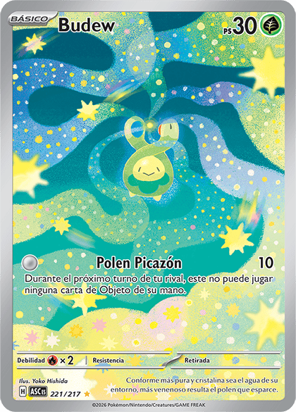 Budew Megaevolución-Héroes Ascendentes