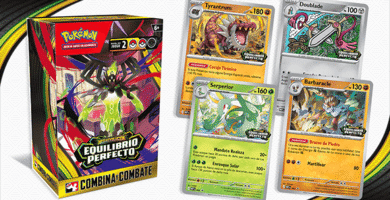 Caja de Combina y Combate de Megaevolución-Equilibrio Perfecto