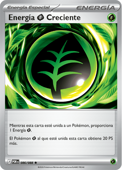 Energía Creciente Megaevolución-Equilibrio Perfecto