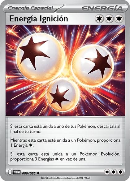 Energía Ignición Megaevolución-Equilibrio Perfecto