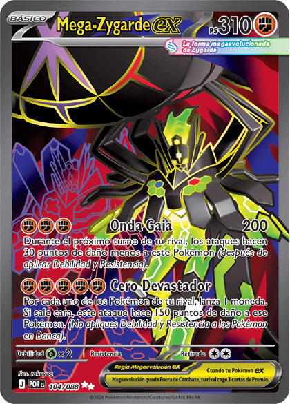 Mega Zygarde ex Megaevolución-Equilibrio Perfecto