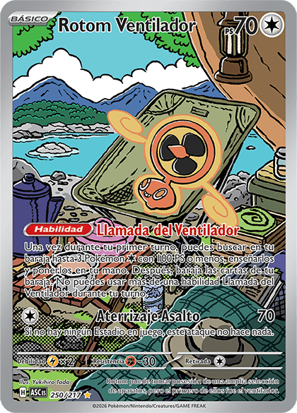 Rotom Ventilador Megaevolución-Héroes Ascendentes