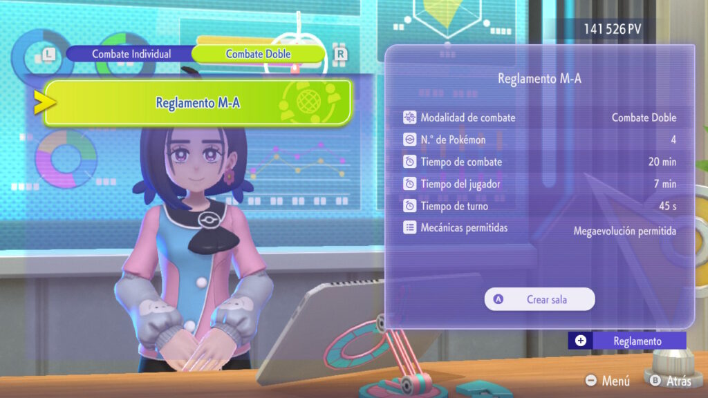 Formatos y reglamentos Pokémon Champions Sala Privada